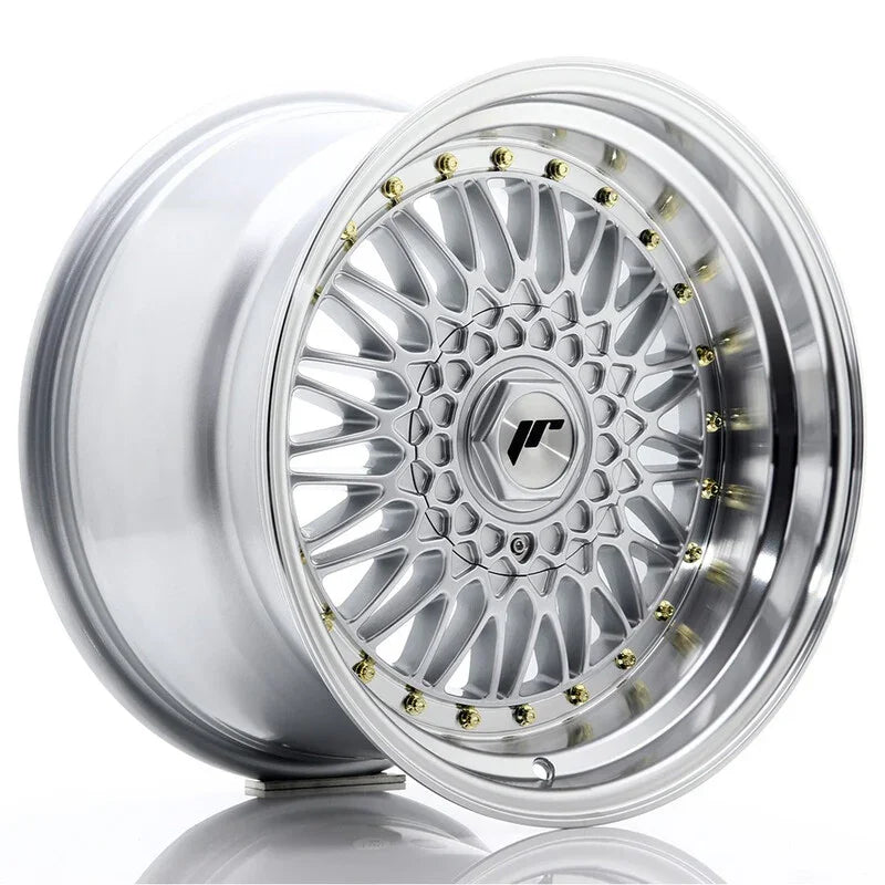 Japan Racing JR-9 17x10" 5x112/120 ET20, Gris Argenté - Rasl'Bitume