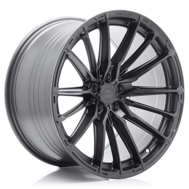 Concaver CVR7 20x8.5" (5 trous - sur mesure) ET20-45, Carbone Graphite