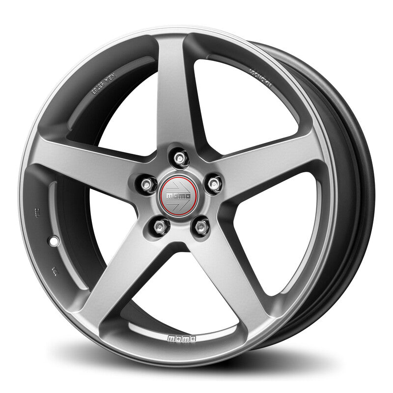 Momo Five 16x7" 5x112 ET35, Titane & Gris