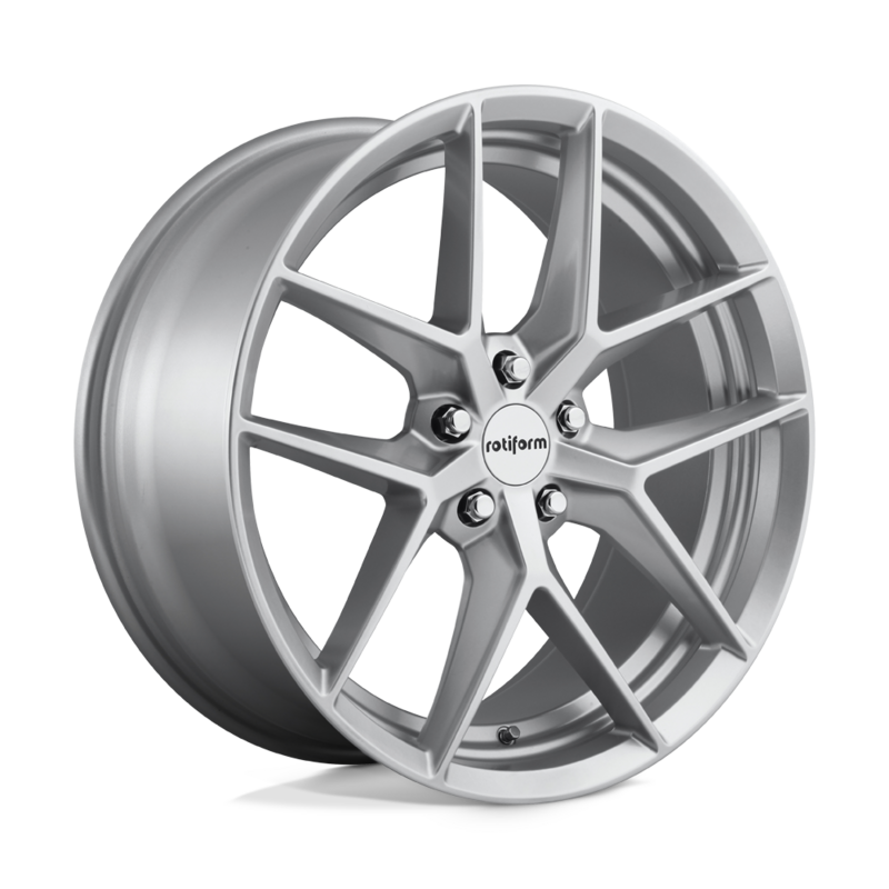 Rotiform FLG 18X8.5 5x112 ET45, Gris Argenté Brillant