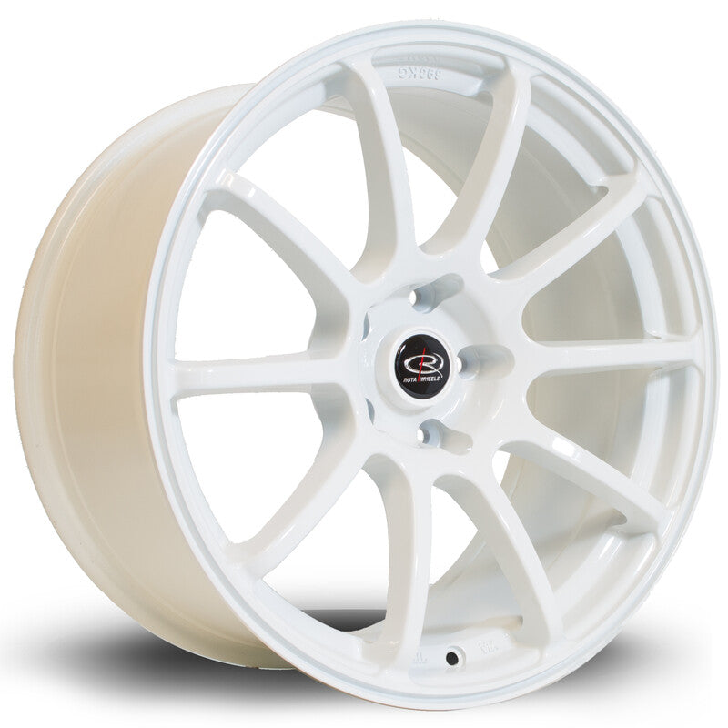 Rota Force 18x9" 5x114.3 ET27, Blanc