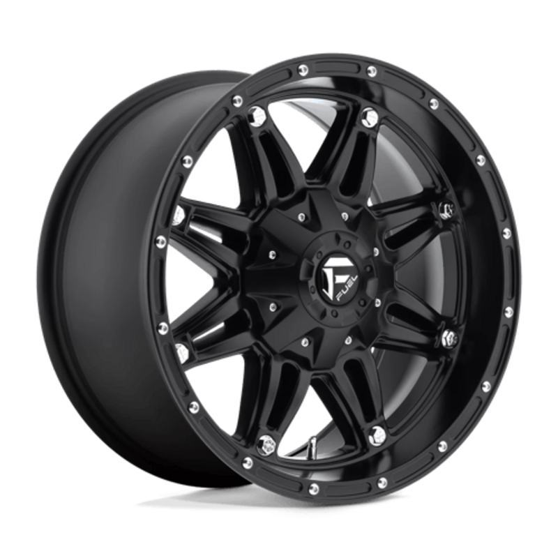 Fuel D531 Hostage 17X9 5x127/135 ET-12, Noir Mat
