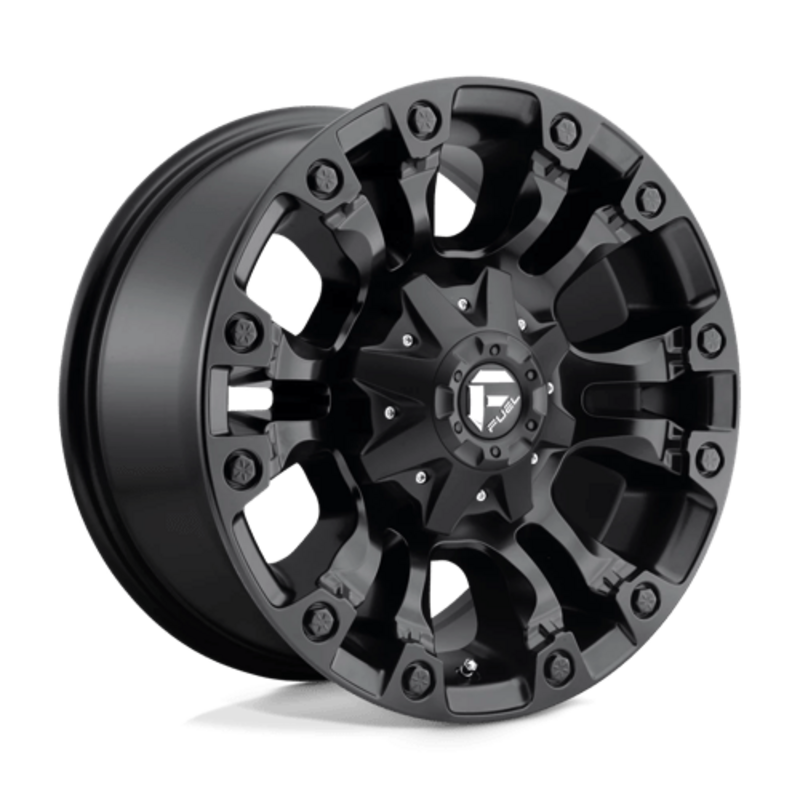 Fuel D560 Vapor 20X10 8x180 ET-18, Noir Mat