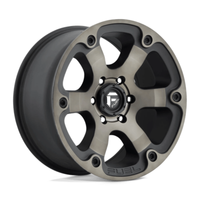 Fuel D564 Beast 20X9 6x135 ET1, Noir Mat Double Teinte