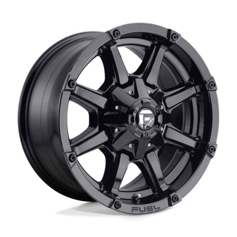 Fuel D575 Coupler 20X9 5x139.7/150 ET20, Noir Brillant