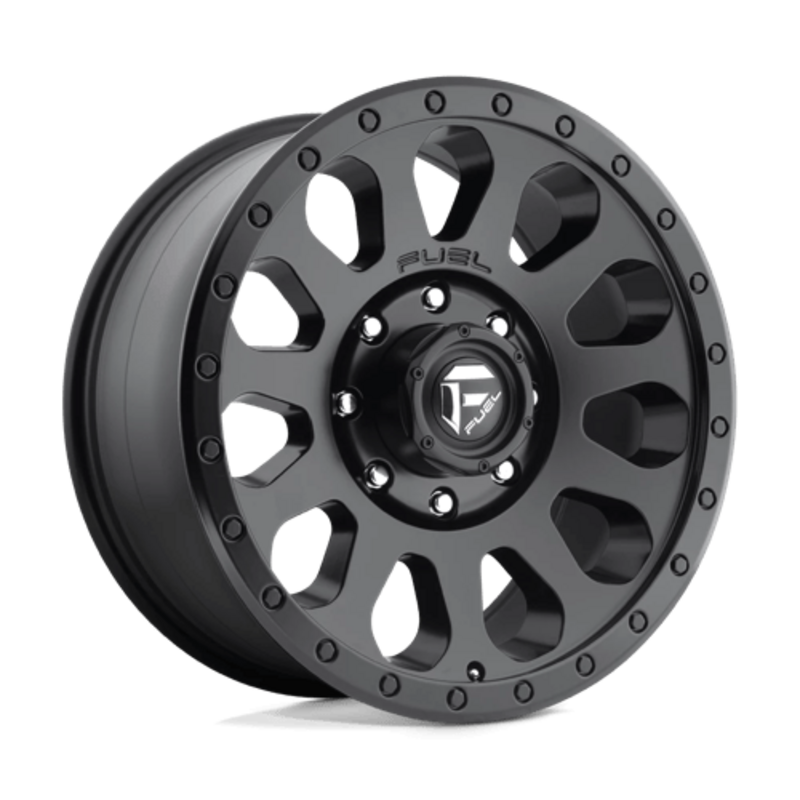 Fuel D579 Vector 20X9 6x139.7 ET1, Noir Mat