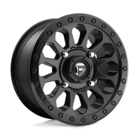 Fuel D579 Vector UTV 14X7 4x137 ET38, Noir Mat