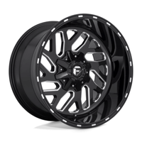 Fuel D581 Triton 20X9 6x135/139.7 ET1, Noir Brillant, Branches Usinées