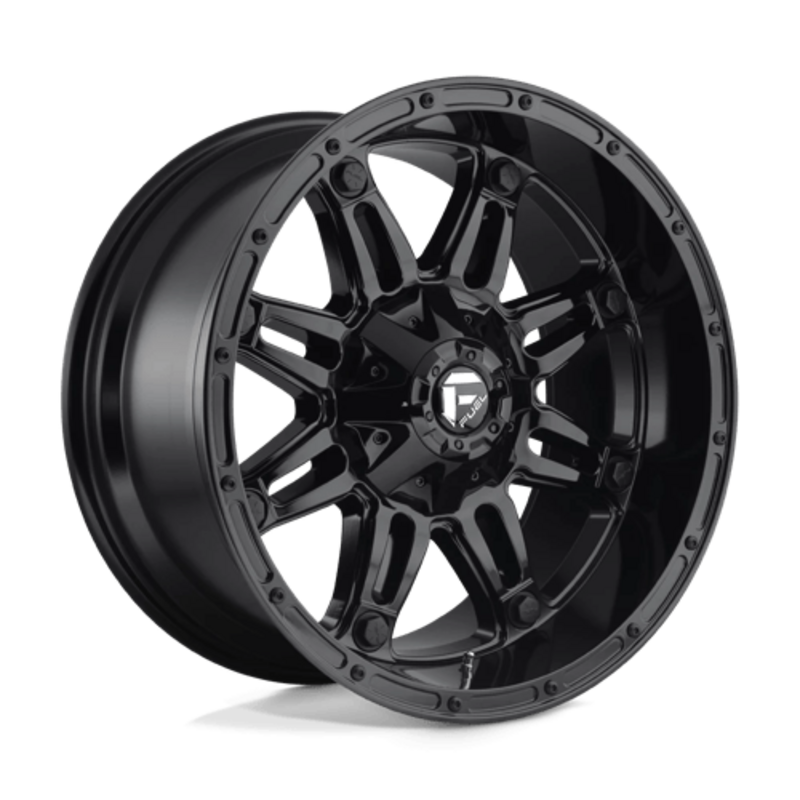Fuel D625 Hostage 20X9 6x135/139.7 ET1, Noir Brillant