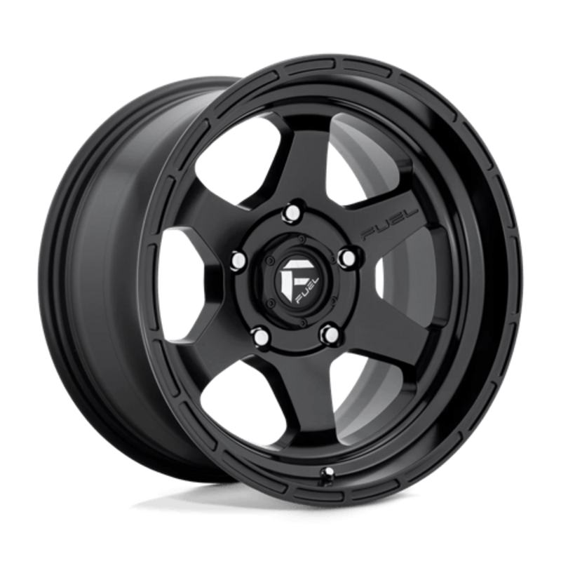 Fuel D664 Shok 17X9 5x127 ET-12, Noir Mat