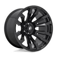 Fuel D675 Blitz 18X9 6x139.7 ET20, Noir Brillant