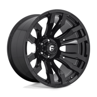 Fuel D675 Blitz 22X10 6x139.7 ET-18, Noir Brillant
