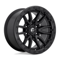 Fuel D679 Rebel 22X10 6x139.7 ET-13, Noir Mat