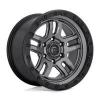 Fuel D701 Ammo 18X9 6x139.7 ET-12, Gunmetal Mat, Anneau Noir