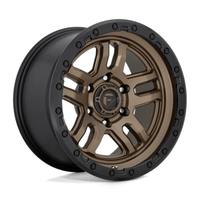 Fuel D702 Ammo 20X9 6x139.7 ET1, Bronze Mat, Cerclage Noir