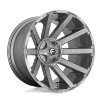 Fuel D714 Contra Platinum 20X9 6x135/139.7 ET19, Gunmetal Brossé