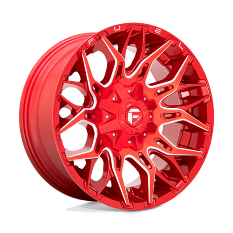Fuel D771 Twitch 20X9 6x135/139.7 ET1, Rouge Candy