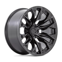 Fuel D804 Flame 20X9 5x127 ET1, Noir Mat