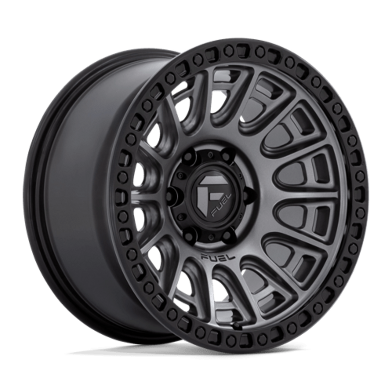 Fuel D835 Cycle 17X8.5 5x120 ET34, Gunmetal Mat, Cerclage Noir