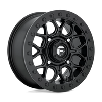 Fuel D916 Tech UTV Beadlock 15X7 4x156 ET38, Noir Mat