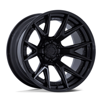 Fuel FC402 Catalyst 20X9 6x135 ET20, Noir Mat, Rebord Brillant
