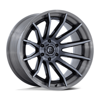 Fuel FC403 Burn 22X10 6x135 ET-18, Noir Brillant, Teinte Gris Brossé