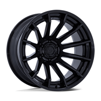 Fuel FC403 Burn 22X10 6x139.7 ET-18, Noir Mat, Rebord Brillant