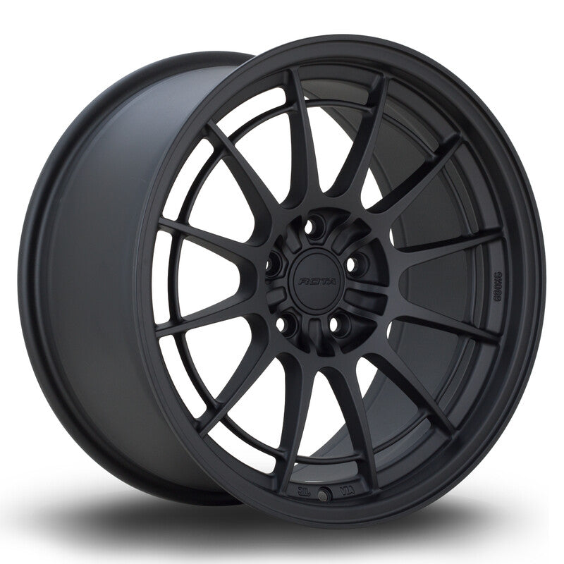 Rota GKR 18x9" 5x100 ET38, Noir Mat