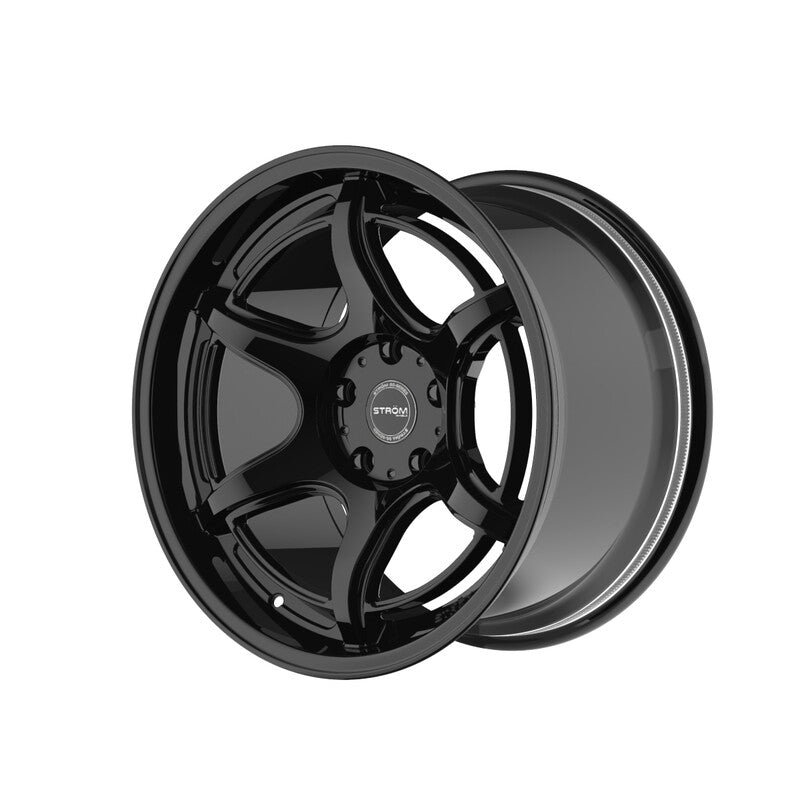 Ström DS-F45 18x9" 5x114.3 ET30, Noir Brillant
