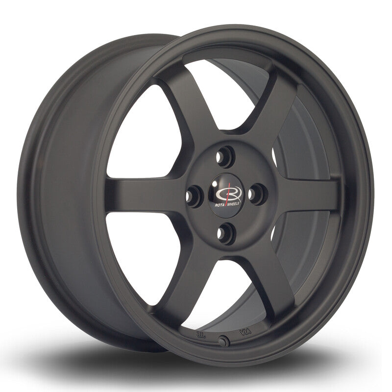 Rota Grid 16x7" 5x114.3 ET40, Noir Mat