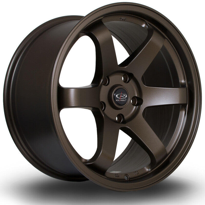 Rota Grid 18x10" 5x114.3 ET15, Bronze