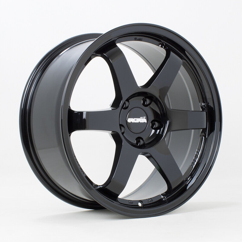 Rota Grid 18x8.5" 5x114.3 ET44, Noir Brillant