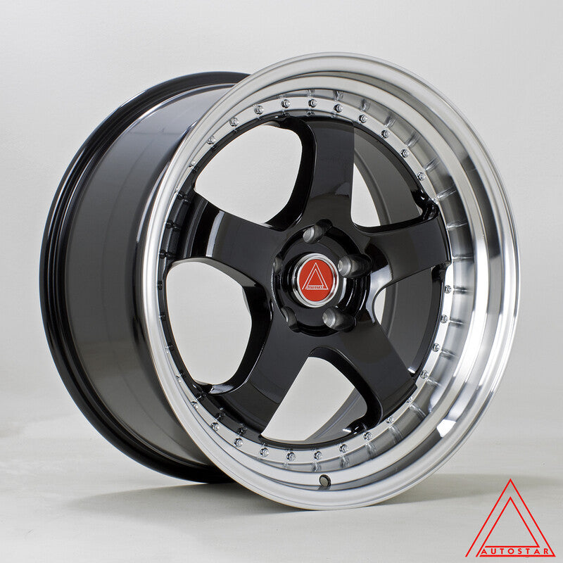 Autostar GT5R 19x9.5" 5x114.3 ET22, Noir Brillant