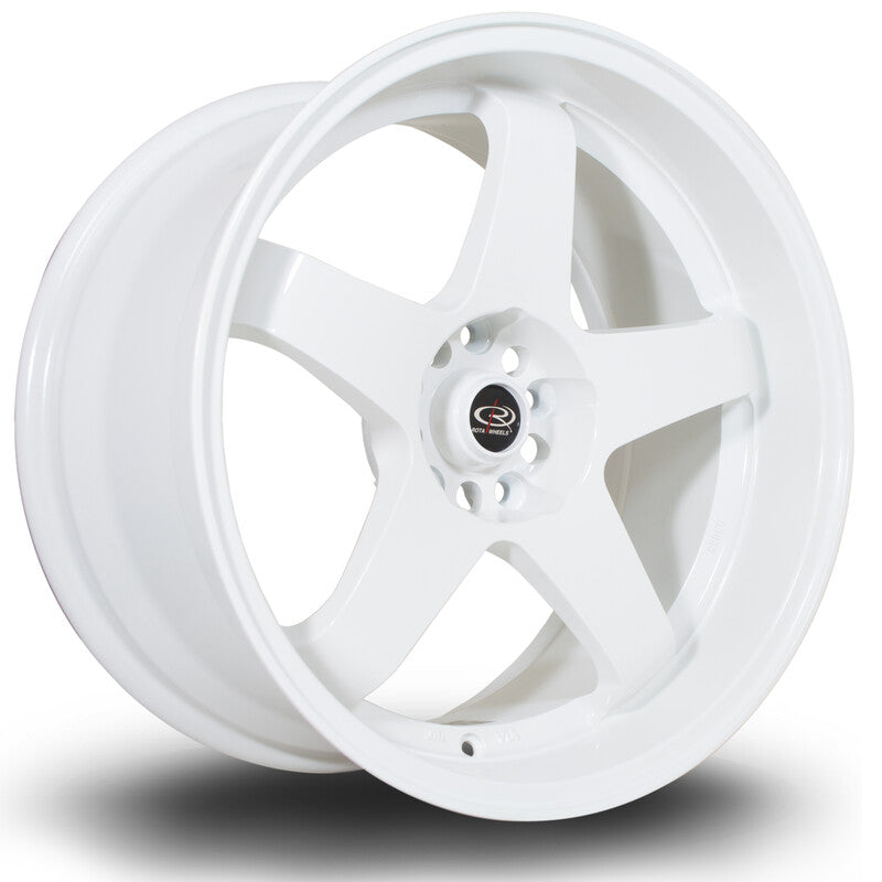 Rota GTR-D 18x10" 5x114.3 ET12, Blanc