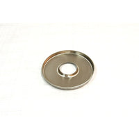 Piastre rotonde in acciaio inox Ø140 mm - Foro centrato