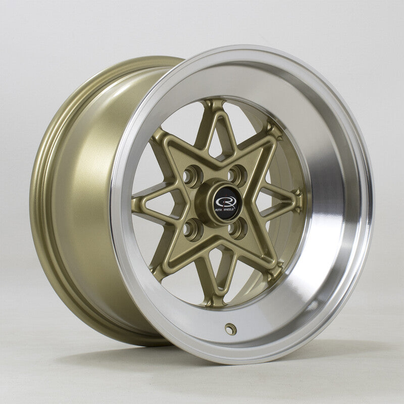 Rota Hachi 15x8" 4x100 ET0, Dorée