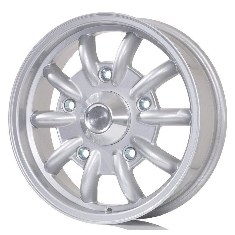 Jante Compomotive HSP 1551 15x5" 5x170 ET32, Argent (Saab 96)