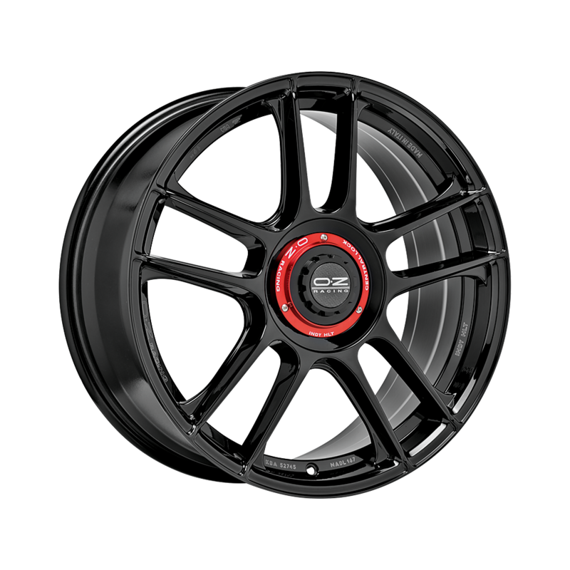 OZ Indy HLT 18x8" 5x112 ET35, Noir Brillant