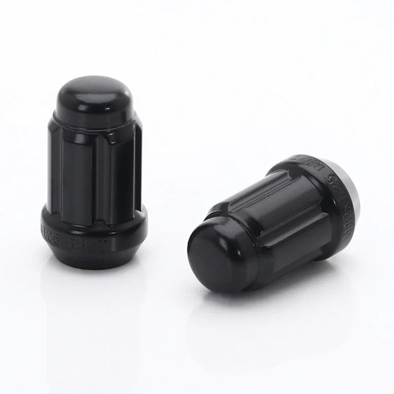 Ecrous JN2 Noirs en Acier Forgé M12x1.5 (Pack de 20) - Rasl'Bitume