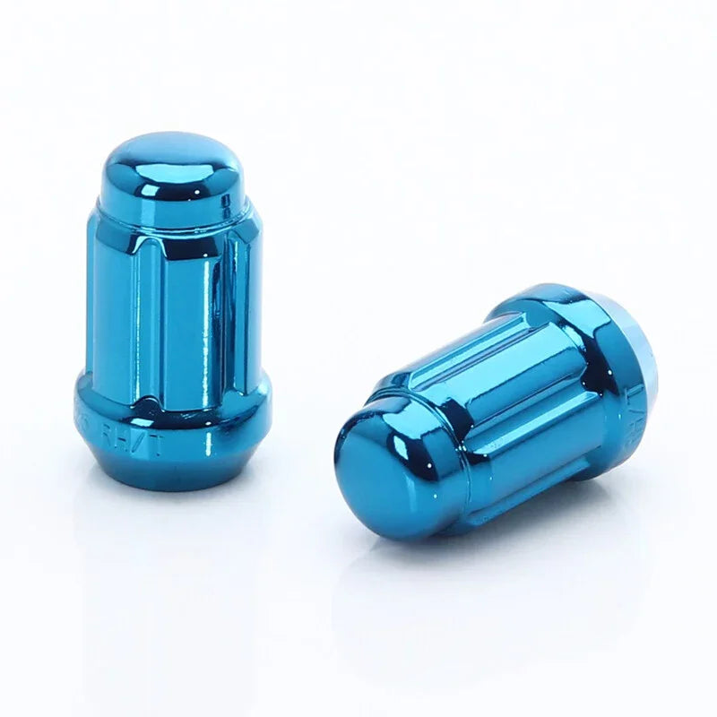 Ecrous JN2 Bleus en Acier Forgé M12x1.5 (Pack de 20) - Rasl'Bitume
