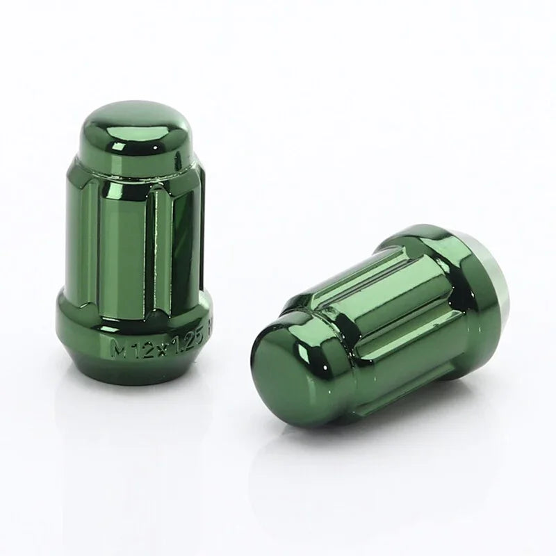 Ecrous JN2 Verts en Acier Forgé M12x1.5 (Pack de 20) - Rasl'Bitume