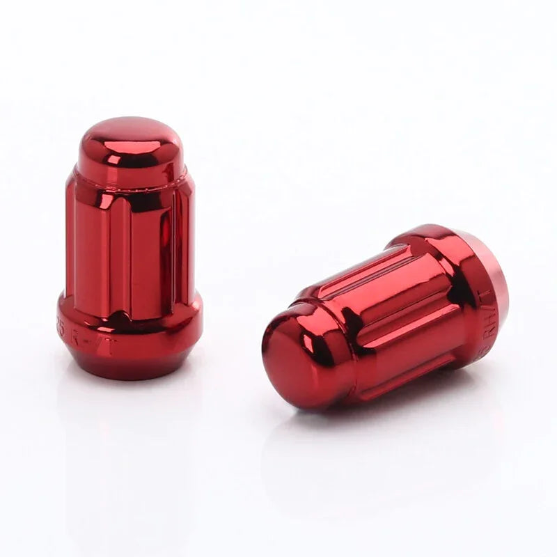 Ecrous JN2 Rouges en Acier Forgé M12x1.5 (Pack de 20) - Rasl'Bitume