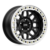 KMC KM235 Grenade Crawl Beadlock 17X9 5x127 ET-38, Noir Satiné