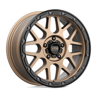 KMC KM535 Grenade Off-Road 18X8.5 5x127 ET35, Bronze Mat, Rebord Noir