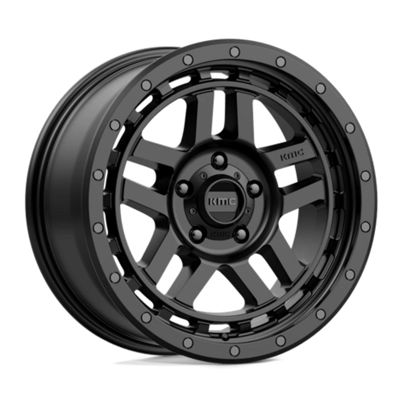 KMC KM540 Recon 18X8.5 5x127 ET18, Noir Satiné
