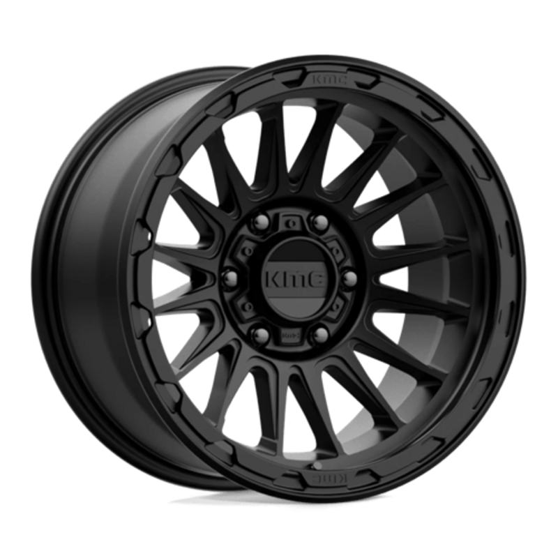 KMC KM542 Impact 17X9 6x139.7 ET-12, Noir Satiné
