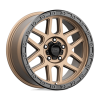 KMC KM544 Mesa 18X9 5x150 ET25, Bronze Mat, Rebord Noir