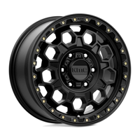 KMC KM545 Trek 17X8 6x139.7 ET35, Noir Satiné