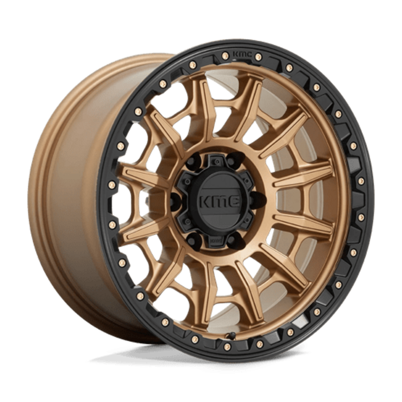 KMC KM547 Carnage 17X9 6x135 ET0, Bronze Mat, Rebord Noir