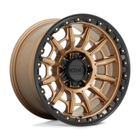 KMC KM547 Carnage 17X9 6x135 ET0, Bronze Mat, Rebord Noir